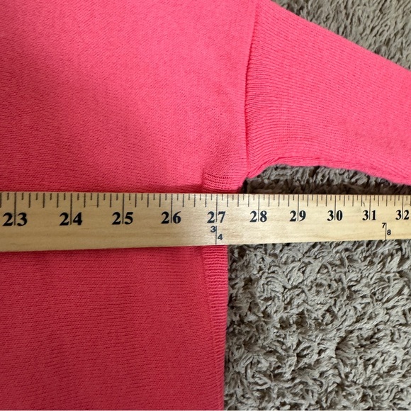 Mersea Catalina Oversized Dolman Sweater Pink size S (P) Quiet Luxury Minimalist - Picture 8 of 9